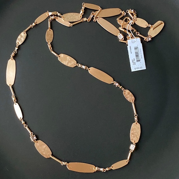 Kendra Scott Jewelry - NEW Kendra Scott Claret Long Strand Necklace in Rose Gold